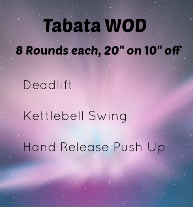 Tabata WOD